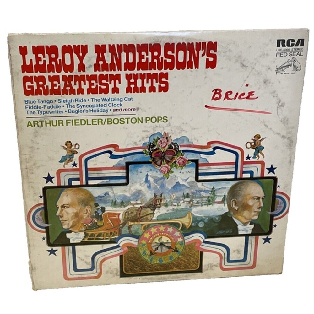 Leroy Anderson's Greatest Hits (Vinyl, 1971) RCA Red Seal LSC-5006 VG LP Record